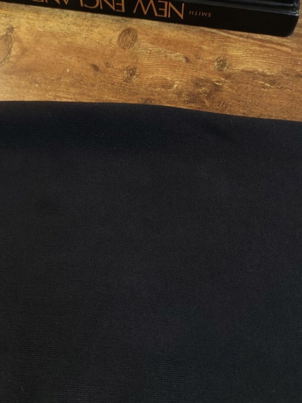 HELMUT LANG Black Jogger Goat Leather Trim Women's Sweatpants Joggers. Sz XS-S. - Picture 8 of 8
